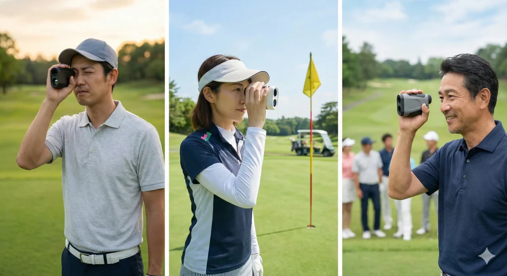 Temuのゴルフ距離計は評判通り？Mileseeyの実力を検証