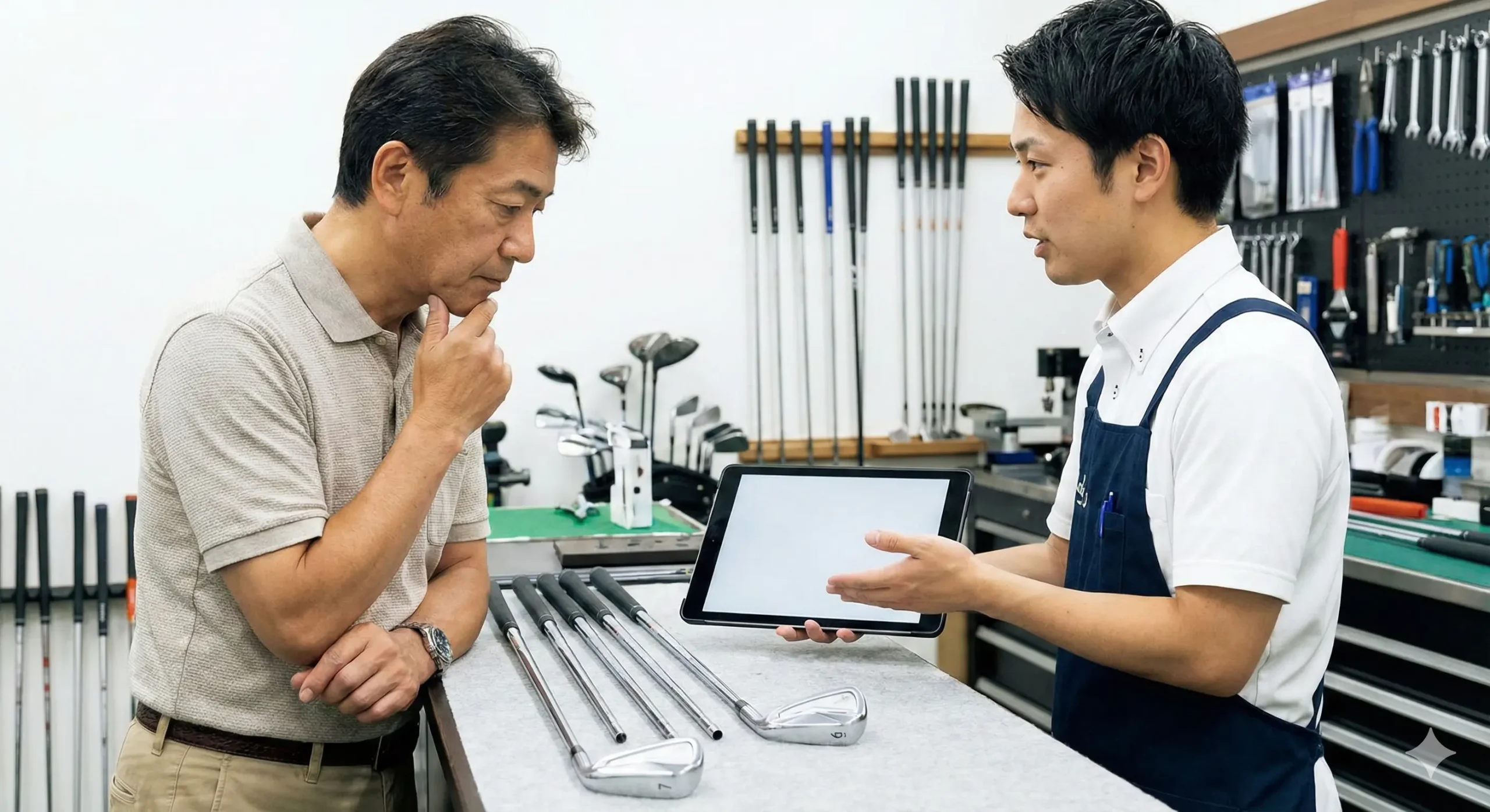 ゴルフパートナーのアイアンシャフト交換費用と安く済ませるコツ